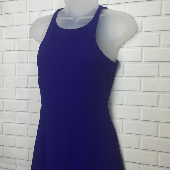 J. Crew Dresses & Skirts - J. Crew Royal Blue Cutaway Dress Size OO Cute!